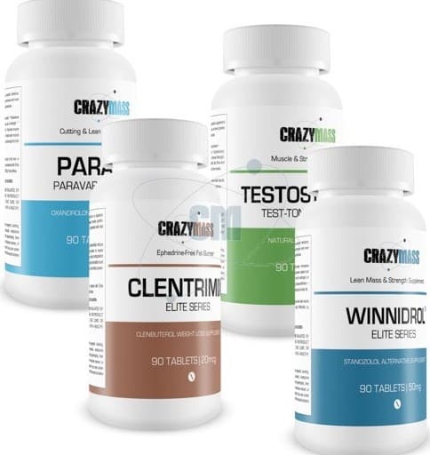Full Cutting Stack Clentrimix + Paravar + Winnidrol + Testo