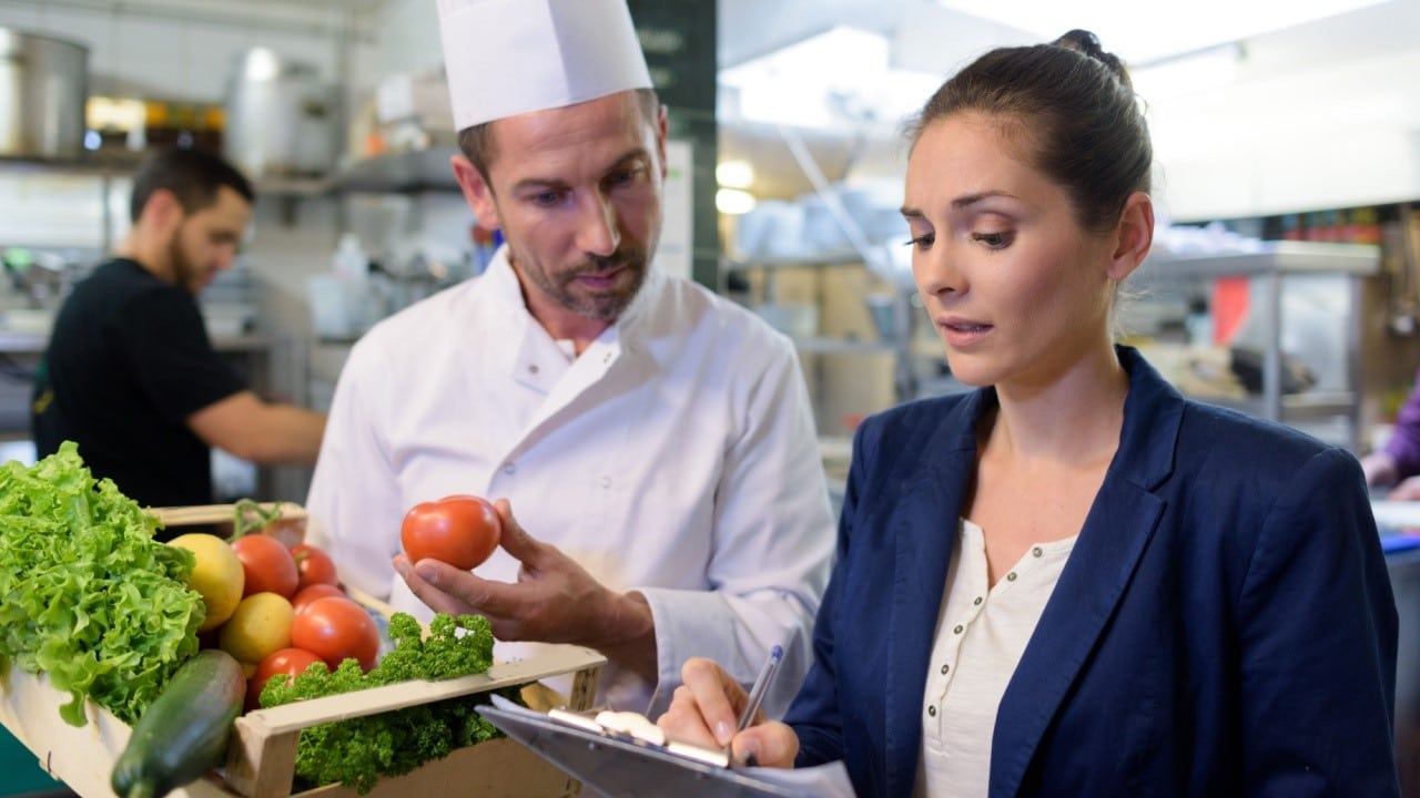 chef in a cooking school, kitchen manager